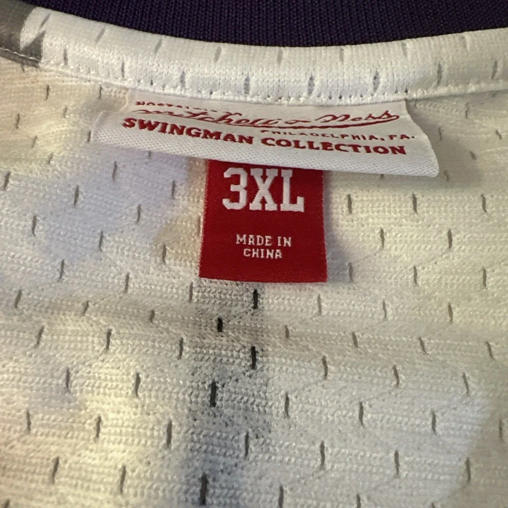 VINCE CARTER  NBA Jersey‎  Toronto Raptors  MENS  3XL MITCHELL & NESS  WHITE